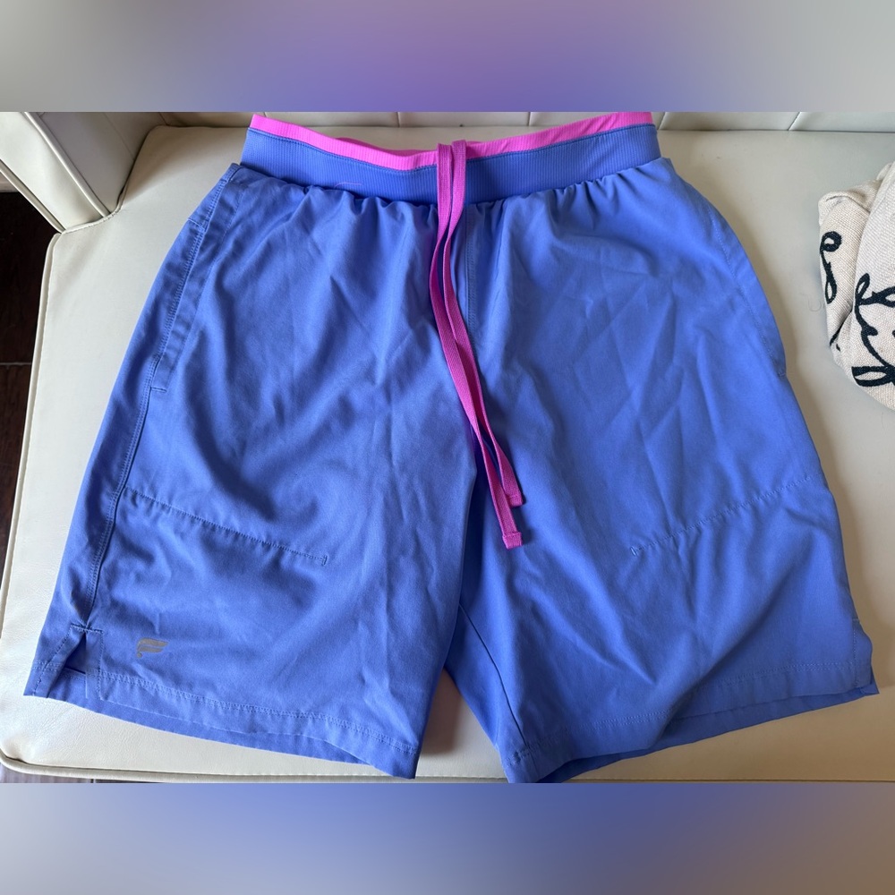 Fabletics purple and pink Athletic Shorts